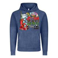 Vintage Denim sweet summer time Vintage Hoodie - SublimationCraftShop