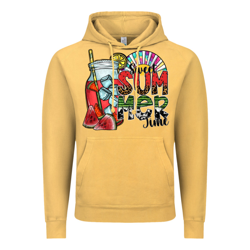 Sweet Summer Time Vintage Hoodie by SublimationCraftShop | Teevron