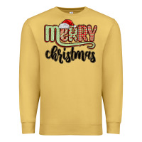 Antique Gold merry christmas Premium Sweatshirt - MaliasSmallBusiness