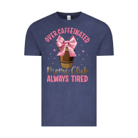 Vintage Denim over caffeinated moms club Vintage Tee - JahusDesignShop