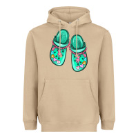 Mushroom nurse crocs Heavyweight Hoodie - MaliasSmallBusiness