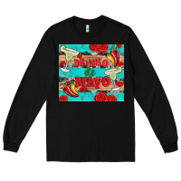 Black drinko de mayo Long Sleeve Tee - Artiststas