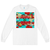 White drinko de mayo Long Sleeve Tee - Artiststas