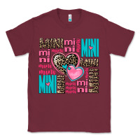 Burgundy mini mini mini with hearts Classic Tee - AdoDesignShop