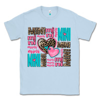 Dusty Blue mini mini mini with hearts Classic Tee - AdoDesignShop