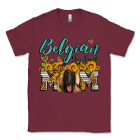 Burgundy belgian shepherd mom Classic Tee - Artiststas