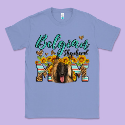 Belgian Shepherd Mom Classic Tee Designed By Artiststas