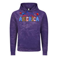 Cloud Purple Western America Vintage Hoodie - Neo Western