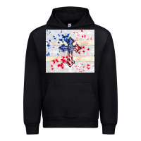 Black 4th of july flag cross Urban Hoodie - TumblerDesignByShophia