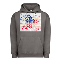Pigment Tornado 4th of july flag cross Urban Hoodie - TumblerDesignByShophia