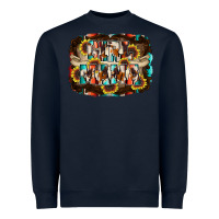 Navy girl mama Heavyweight Sweatshirt - RacoonDesign