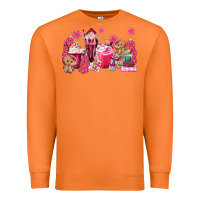 Carrot pink gingerbread coffee Premium Sweatshirt - MaliasSmallBusiness
