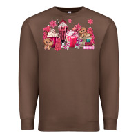 Chestnut pink gingerbread coffee Premium Sweatshirt - MaliasSmallBusiness