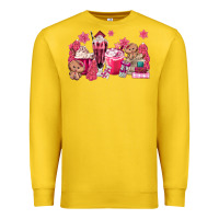 Lemon pink gingerbread coffee Premium Sweatshirt - MaliasSmallBusiness