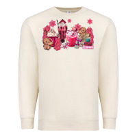 Sandshell pink gingerbread coffee Premium Sweatshirt - MaliasSmallBusiness