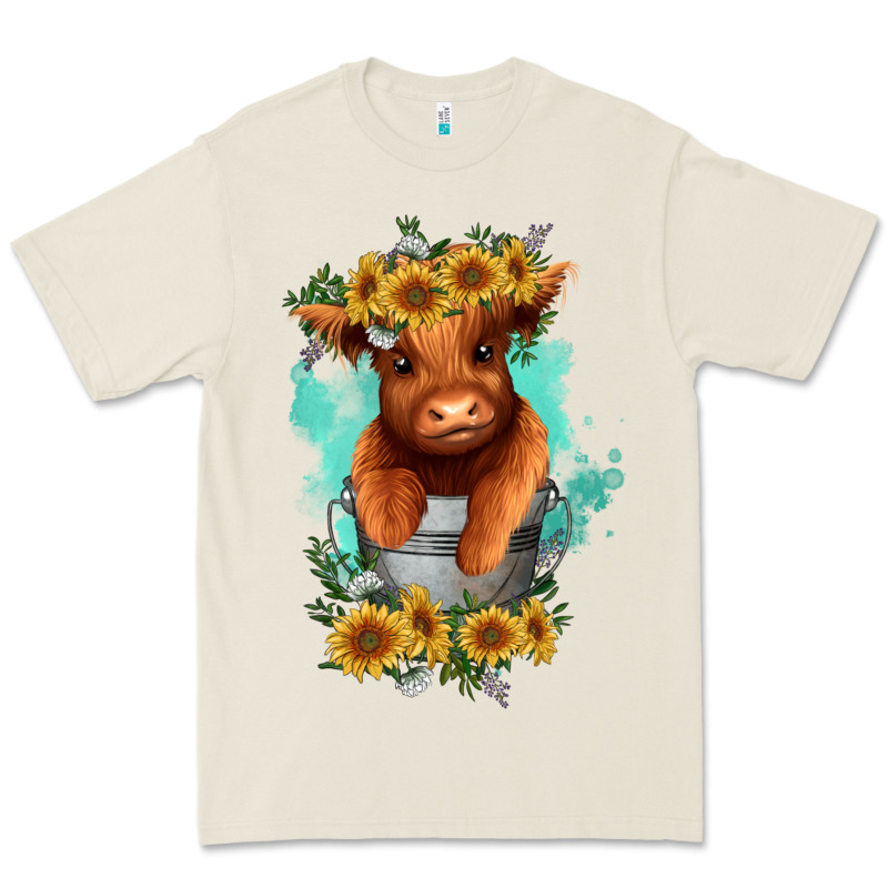 Baby Cow In A Bucket Premium Tee by RanaPortraitStore | Teevron