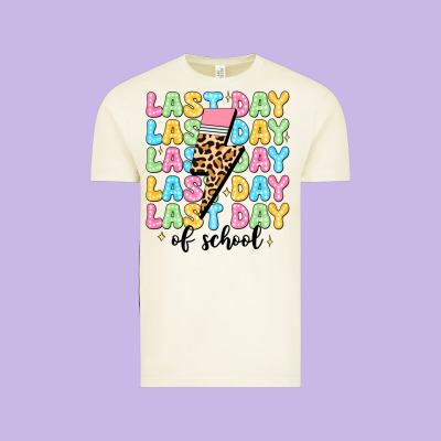 Last Day Of School Vintage Tee Designed By Jahusdesignshop