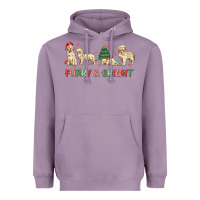 Lavender furry and bright Heavyweight Hoodie - MaliasSmallBusiness