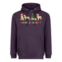 Plum furry and bright Heavyweight Hoodie - MaliasSmallBusiness