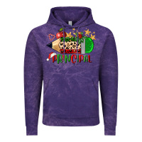Cloud Purple christmas principal pencil Vintage Hoodie - FaDigitalArtStudio