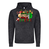 Vintage Black christmas principal pencil Vintage Hoodie - FaDigitalArtStudio