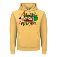 Vintage Mustard christmas principal pencil Vintage Hoodie - FaDigitalArtStudio