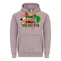 Vintage Zinc christmas principal pencil Vintage Hoodie - FaDigitalArtStudio