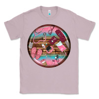 Lilac nurse round earrings Classic Tee - BundleAndBundleShop