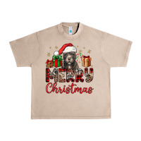 French Oak merry christmas pitbull Urban Heavy Tee - JahusDesignShop