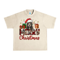 Sandshell merry christmas pitbull Urban Heavy Tee - JahusDesignShop