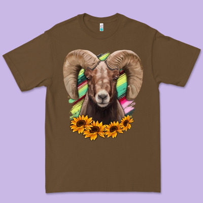 Bighorn Sheep Premium Tee Designed By Ranaportraitstore