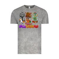 Cloud Rock happy hallothanksmas trees Vintage Tee - AdoDesignShop