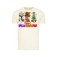 Vintage Arctic happy hallothanksmas trees Vintage Tee - AdoDesignShop