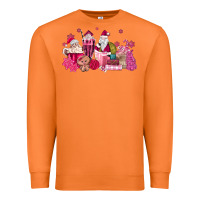 Carrot pink santa coffee Premium Sweatshirt - MaliasSmallBusiness