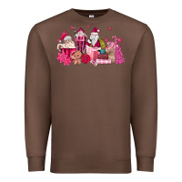 Chestnut pink santa coffee Premium Sweatshirt - MaliasSmallBusiness