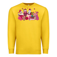 Lemon pink santa coffee Premium Sweatshirt - MaliasSmallBusiness