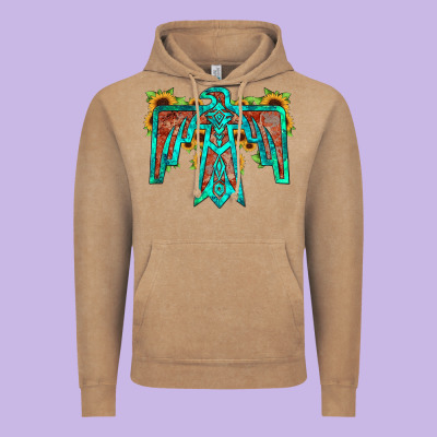 Thunderbird Vintage Hoodie Designed By Jahusdesignshop
