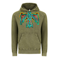 Vintage Olive thunderbird Vintage Hoodie - JahusDesignShop