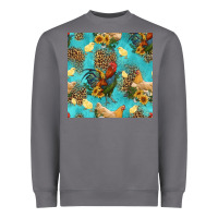 Storm poultry animals seamless pattern Heavyweight Sweatshirt - HRA Design Shop