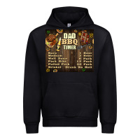 Black dad bbq timer Urban Hoodie - TumblerDesignByShophia