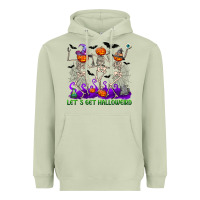 Matcha let s get halloweird Heavyweight Hoodie - NancyCooperArtShop