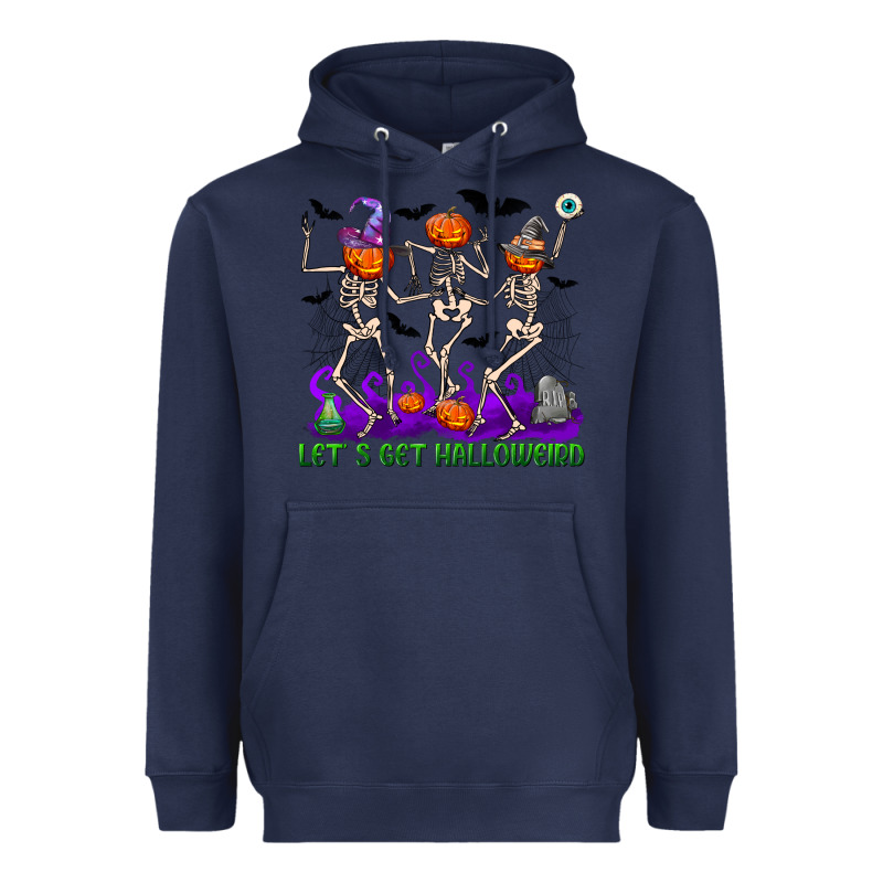 Let S Get Halloweird Heavyweight Hoodie by NancyCooperArtShop | Teevron