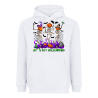 White let s get halloweird Heavyweight Hoodie - NancyCooperArtShop