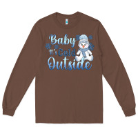 Chestnut baby it's cold outside Long Sleeve Tee - AdoDesignShop