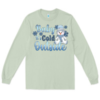 Matcha baby it's cold outside Long Sleeve Tee - AdoDesignShop