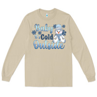 Mushroom baby it's cold outside Long Sleeve Tee - AdoDesignShop