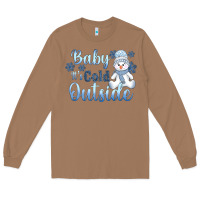 Toasted Coconut baby it's cold outside Long Sleeve Tee - AdoDesignShop