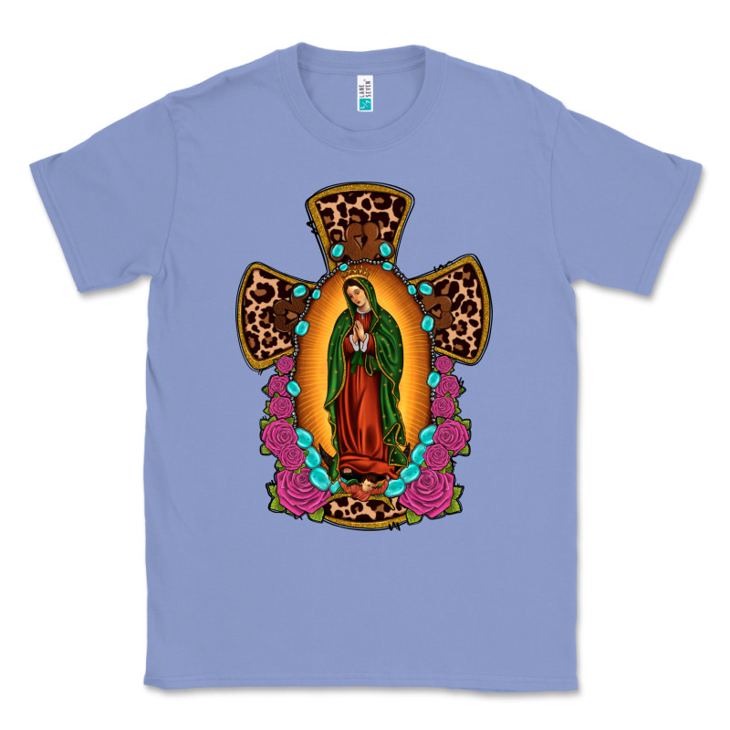 Our Lady Of Guadalupe Cross Classic Tee by JahusDesignShop | Teevron