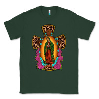 Sports Green our lady of guadalupe cross Classic Tee - JahusDesignShop