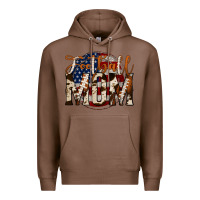 Chestnut football mom Premium Hoodie - Jasminsmagicworld